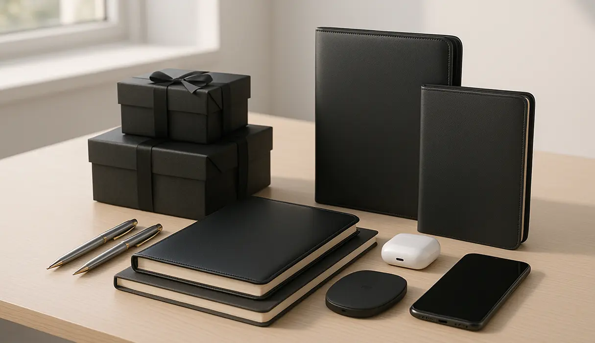 Corporate gifting and business relationships concept